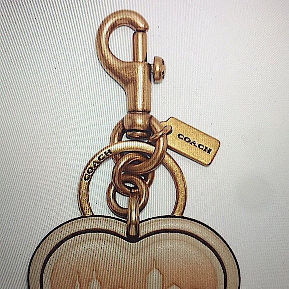 COACH - X JENNIFER LOPEZ HEART BAG CHARM (NWT) - Picture 4 of 13